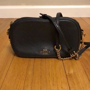 Coach | Charcoal grey Leather Camera Bag